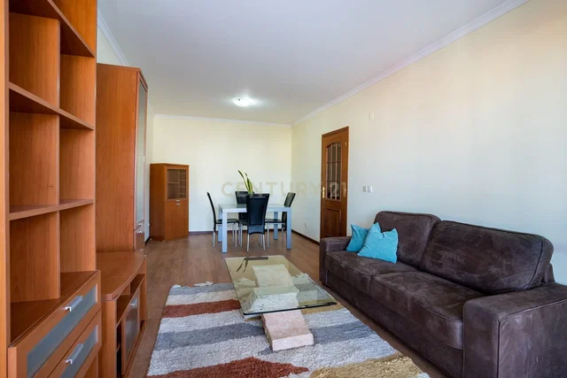 Living room; wood floor, natural light