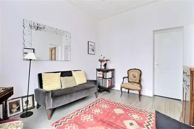 Salon; parquet, lumière naturelle