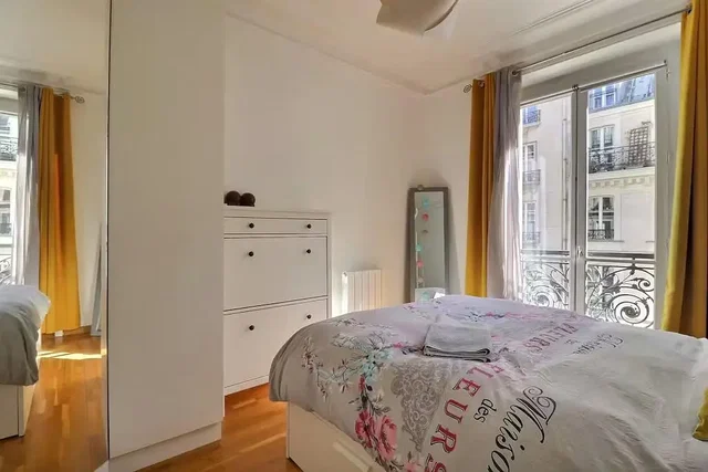 Bedroom; natural light, wood floor