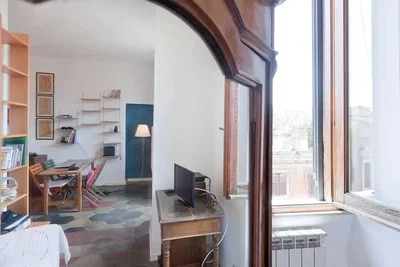Salon; lumière naturelle, parquet