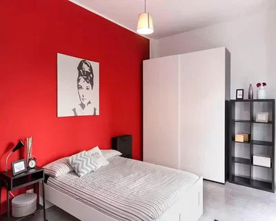 Schlafzimmer; tageslicht, moderner stil