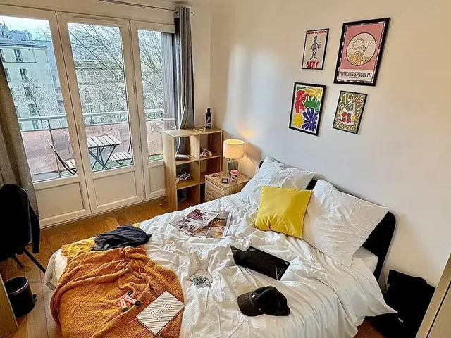Bedroom; natural light, wood floor