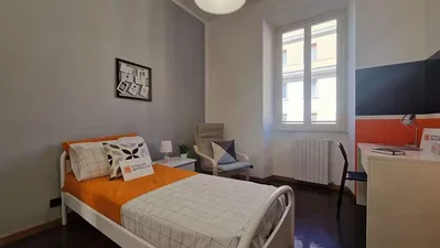Chambre; lumière naturelle, style moderne