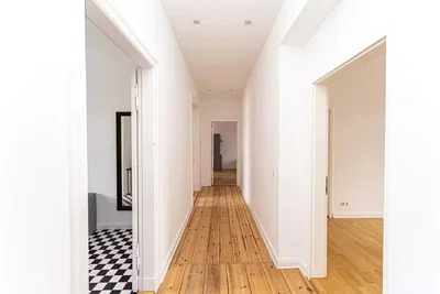 Salon; parquet, lumière naturelle