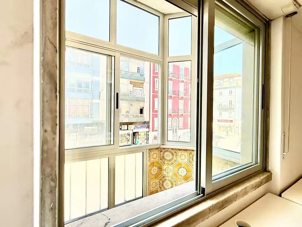 Balkon; blick, tageslicht
