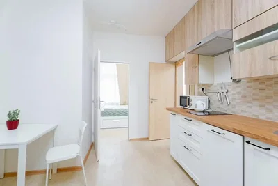 Kitchen; kitchen appliances, natural light, modern style