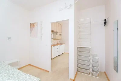 Bedroom; natural light, wood floor