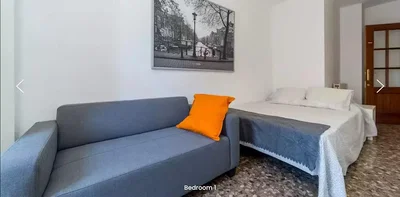 Camera da letto; luce naturale