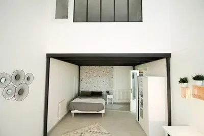 Dormitorio; luz natural, estilo moderno