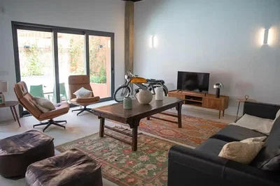Living room; natural light, modern style
