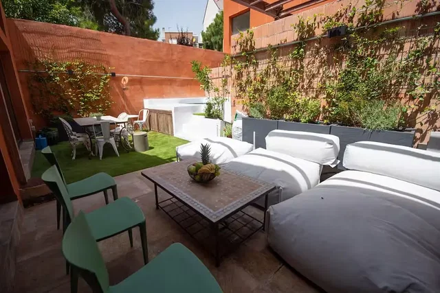 Terras; natuurlijk licht, moderne stijl