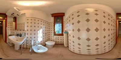 Salle de bain; carrelage, lumière naturelle