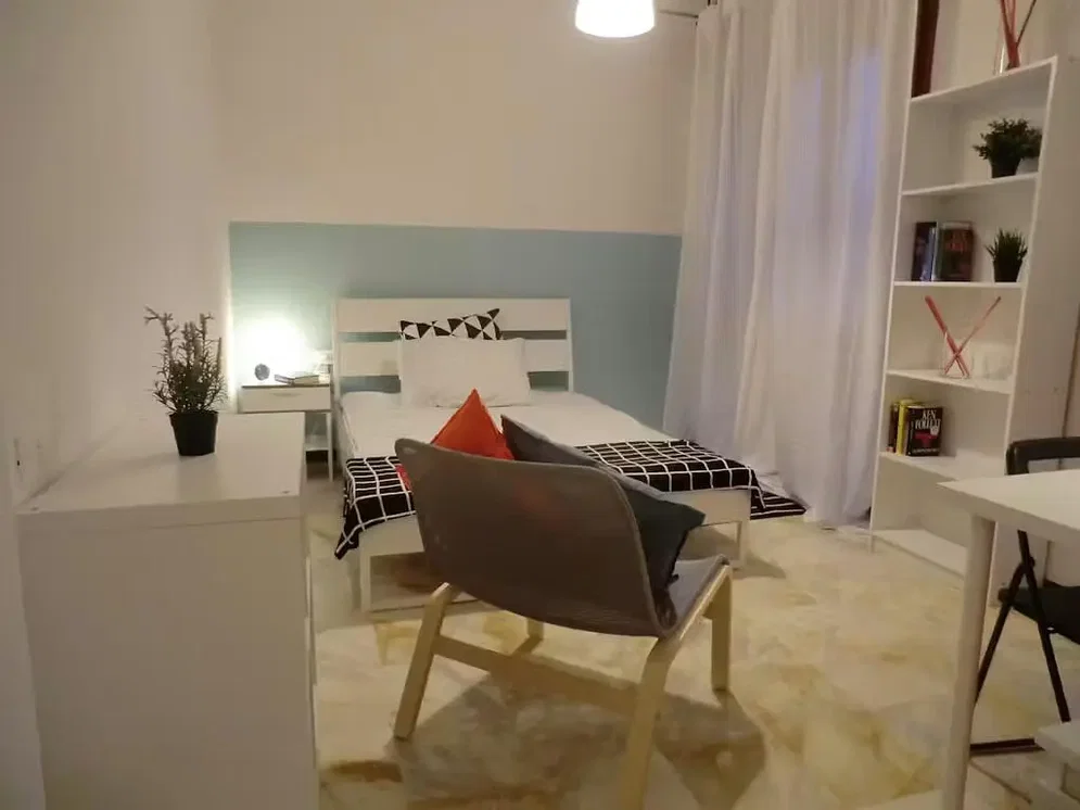 Slaapkamer; natuurlijk licht, moderne stijl