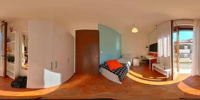 Chambre; lumière naturelle, parquet