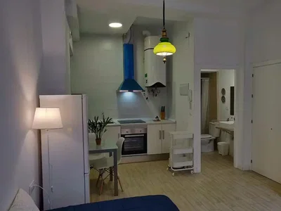 Kitchen; kitchen appliances, natural light