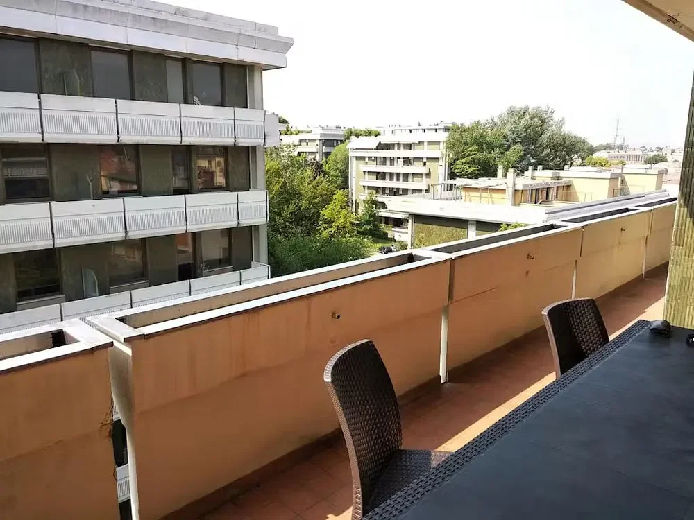 Balkon; blick, tageslicht