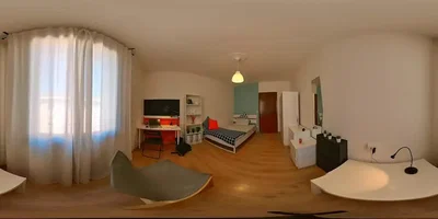 Schlafzimmer; tageslicht, holzboden