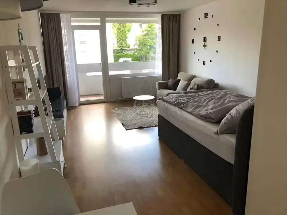 Bedroom; natural light, wood floor