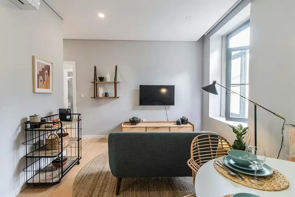 Wohnzimmer; tageslicht, moderner stil
