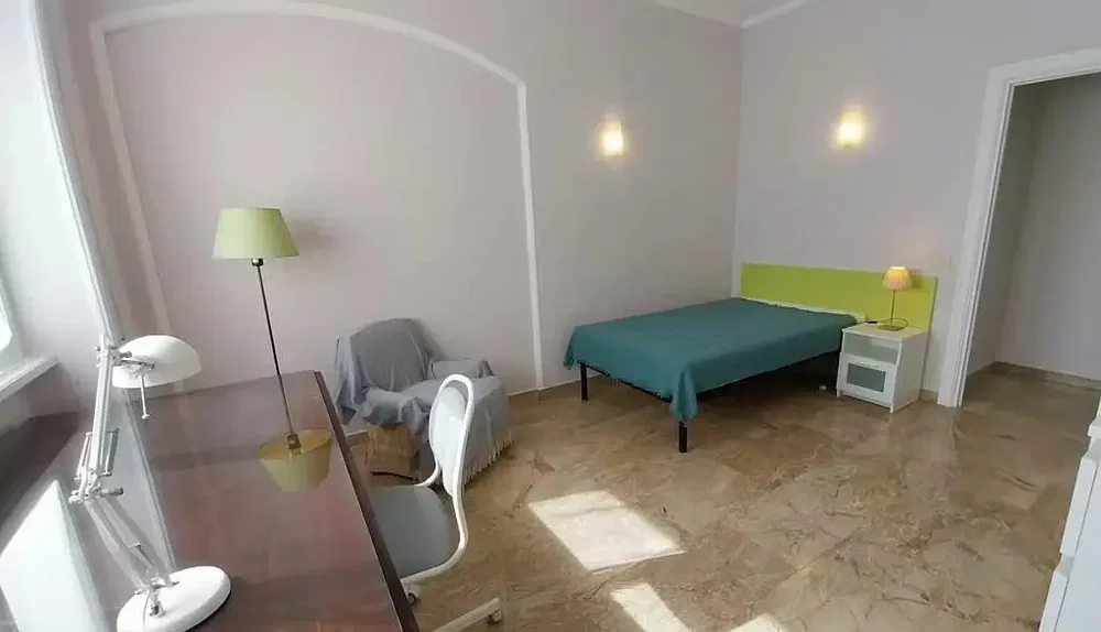 Schlafzimmer; tageslicht, fliesenboden