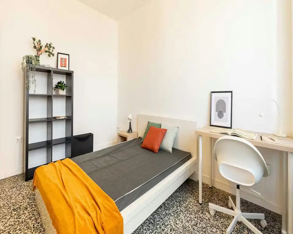 Schlafzimmer; tageslicht, moderner stil
