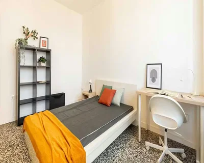 Schlafzimmer; tageslicht, moderner stil