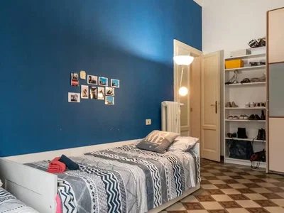 Bedroom; natural light, wood floor