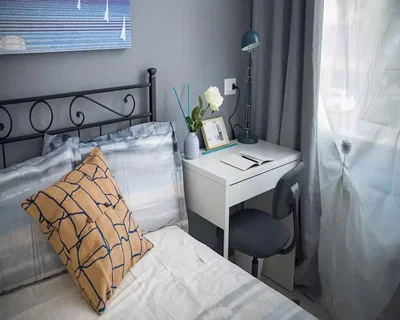 Schlafzimmer; tageslicht, moderner stil