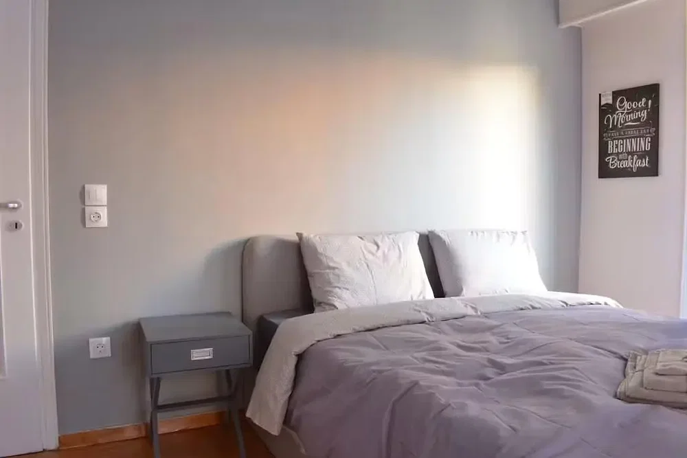 Chambre; lumière naturelle, style moderne