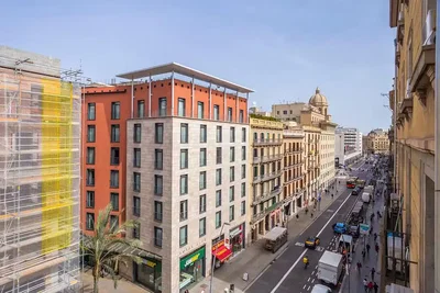 Maison et environs; vue