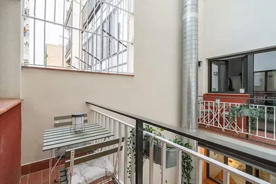 Balcony; view, natural light