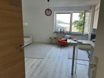 Living room; wood floor, natural light, modern style