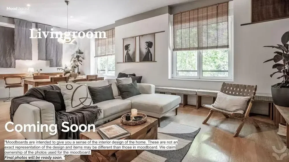 Wohnzimmer; tageslicht, holzboden, moderner stil