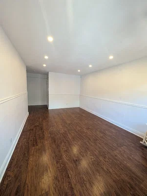 Living room; wood floor, natural light