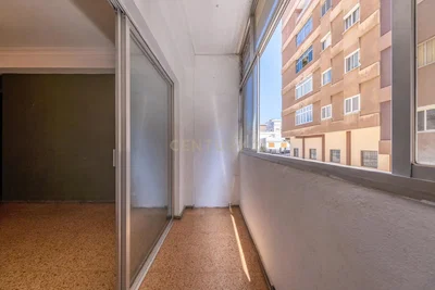 Balkon; výhled, nutná rekonstrukce