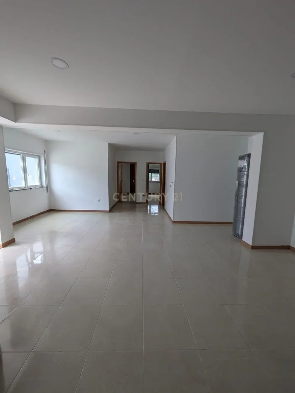 Living room; tile floor, natural light