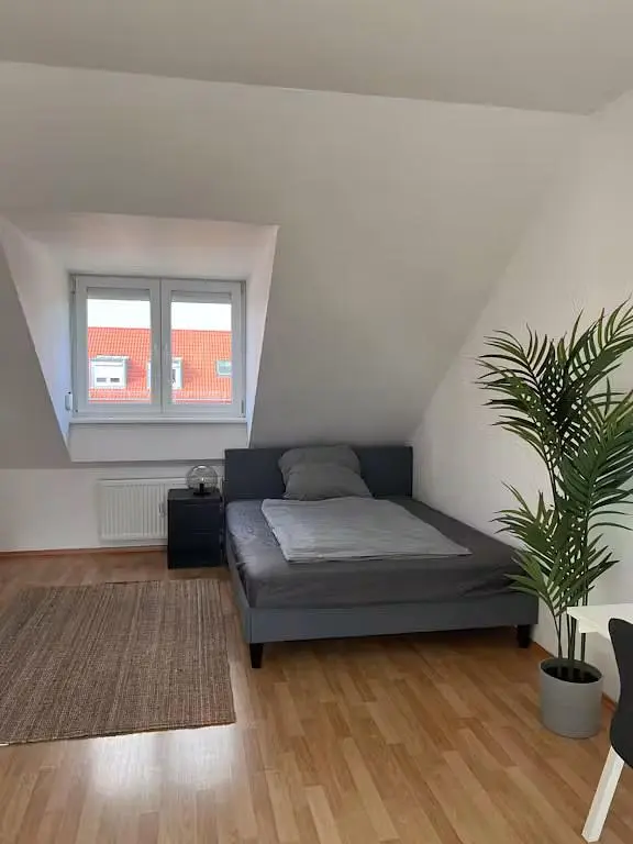 Chambre; parquet, lumière naturelle