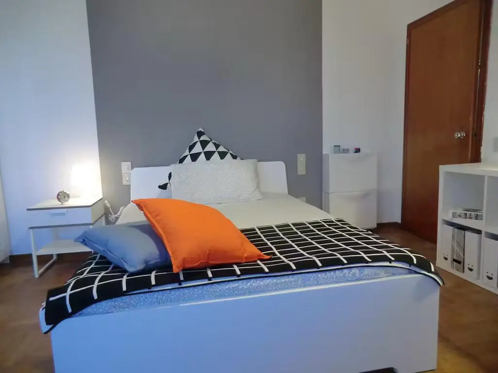 Bedroom; natural light, wood floor