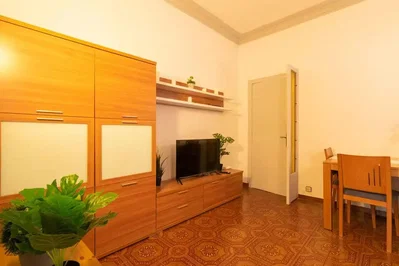 Living room; natural light, wood floor, tile floor, modern style