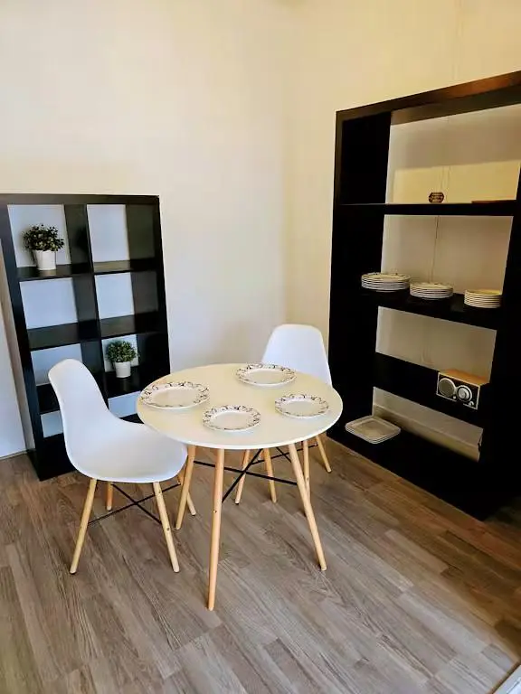 Salon; parquet, style moderne