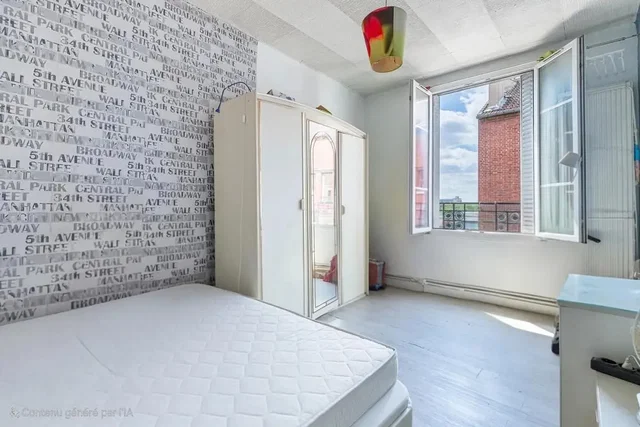 Camera da letto; luce naturale, necessita ristrutturazione