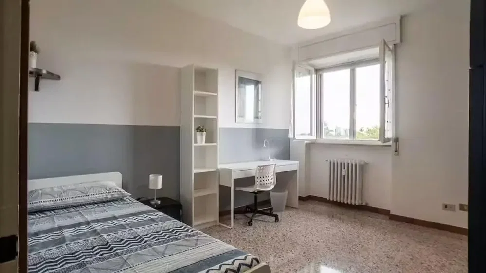 Schlafzimmer; tageslicht, fliesenboden
