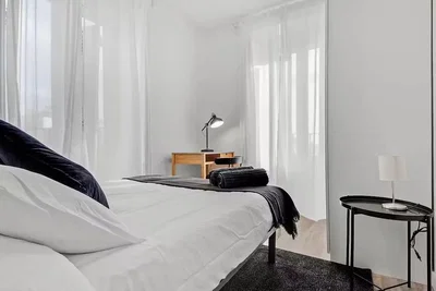 Schlafzimmer; tageslicht, moderner stil