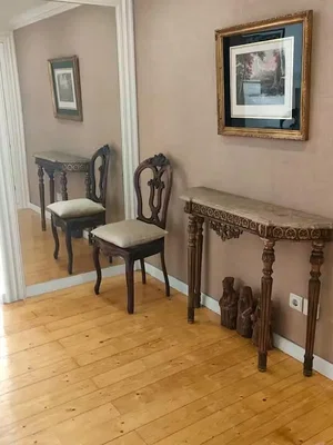 Woonkamer; houten vloer