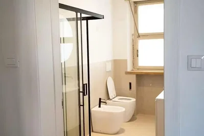 Toilette; tageslicht, renoviert
