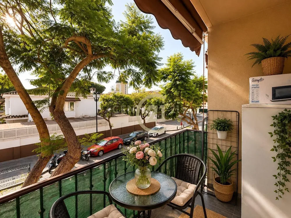 Balcon; lumière naturelle, vue
