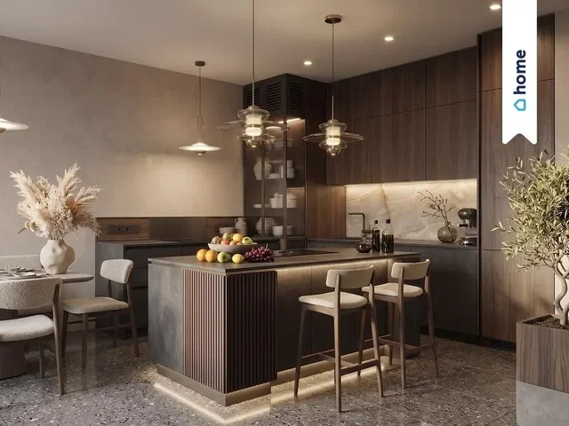 Küche; küchengeräte, holzboden, renoviert, tageslicht, moderner stil