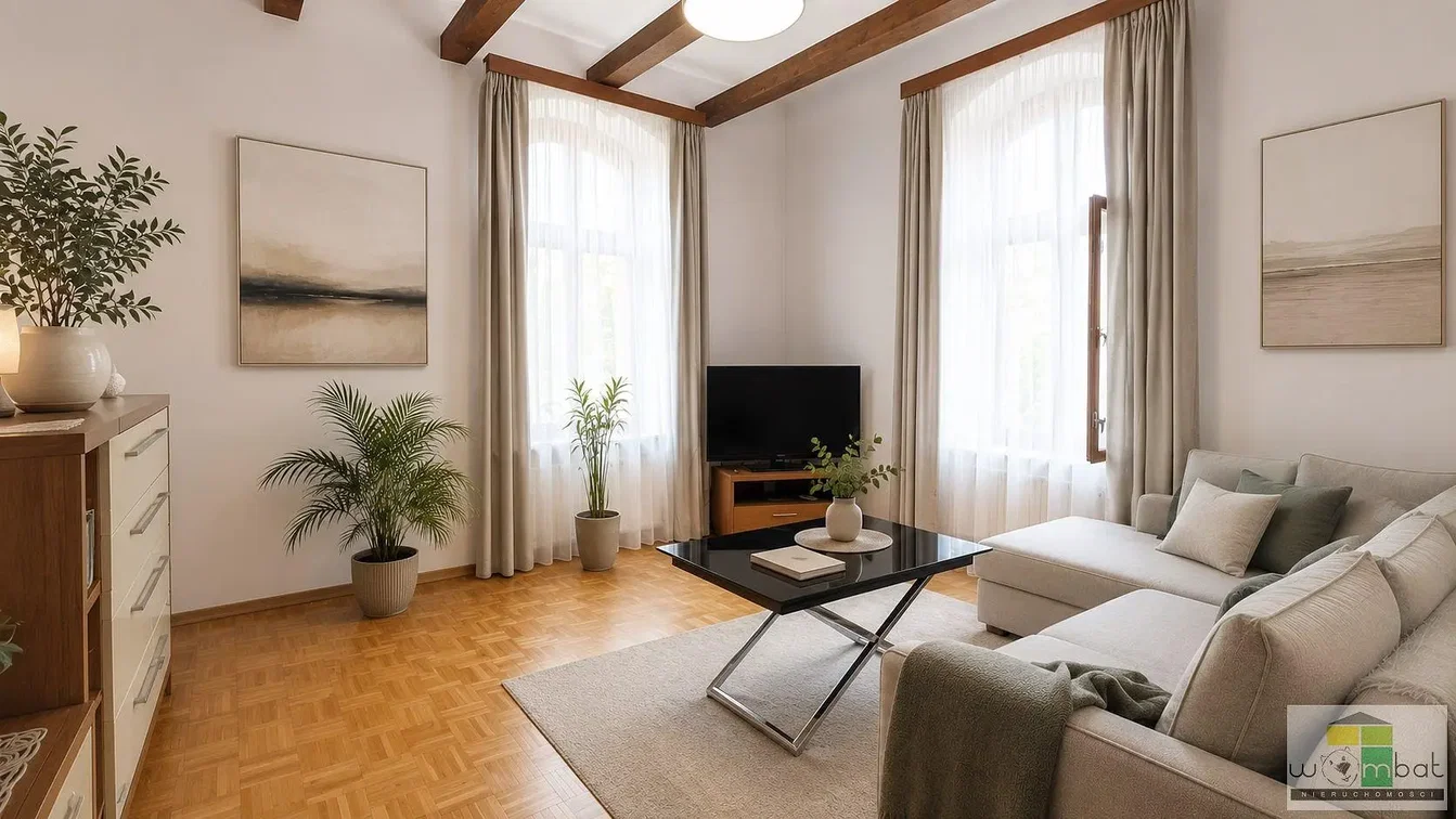 Dnevna soba; drveni pod, prirodno svjetlo, moderni stil