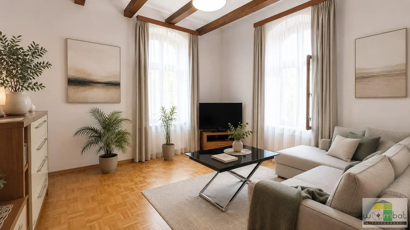 Dnevna soba; drveni pod, prirodno svjetlo, moderni stil