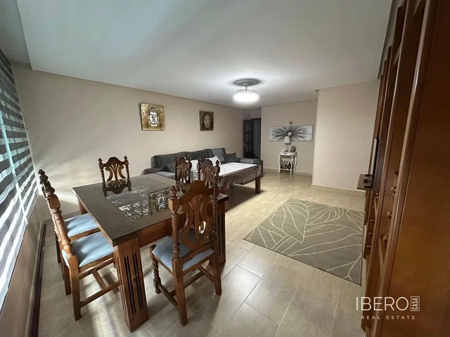 Dnevna soba; pločice, prirodno svjetlo, rustikalni stil